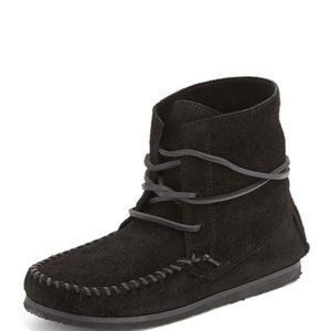 Isabel Marant Flavie Suede Moccasin boot in black sz 37 US 6.5/7